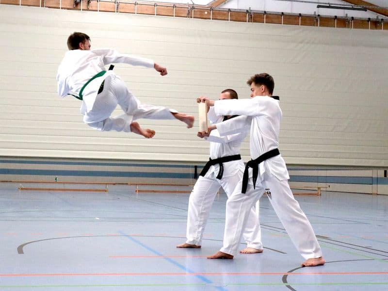 Bruchtest Taekwondo